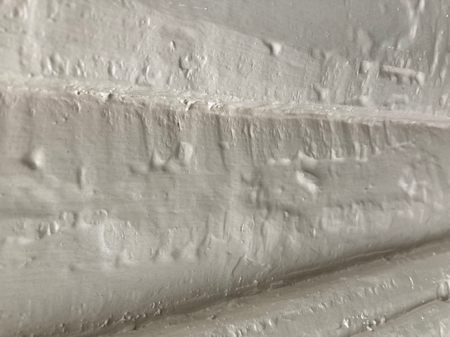 Nærbilde av gammel kledning